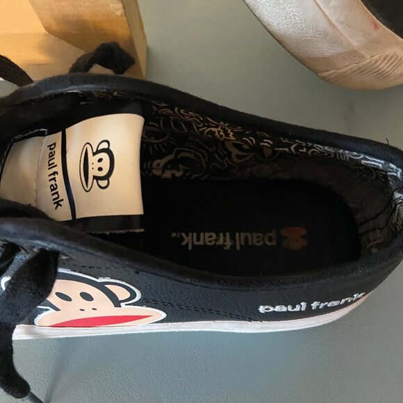 Y2K Paul Frank Shoes - Black Monkey Julius shoes - Size 9 - Picture 2 of 12